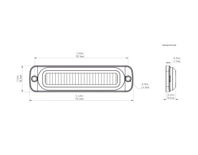 Denali DRL Visibility Lighting Kit with Flush Mount - White or Amber